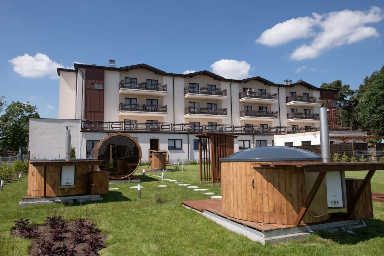 Garden wellness at the hotel TeoDorka Med & SPA